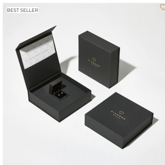 Mia Drop Earrings in Sterling Silver Diamond Nexus Diamond Simulate - Picture 5 of 5